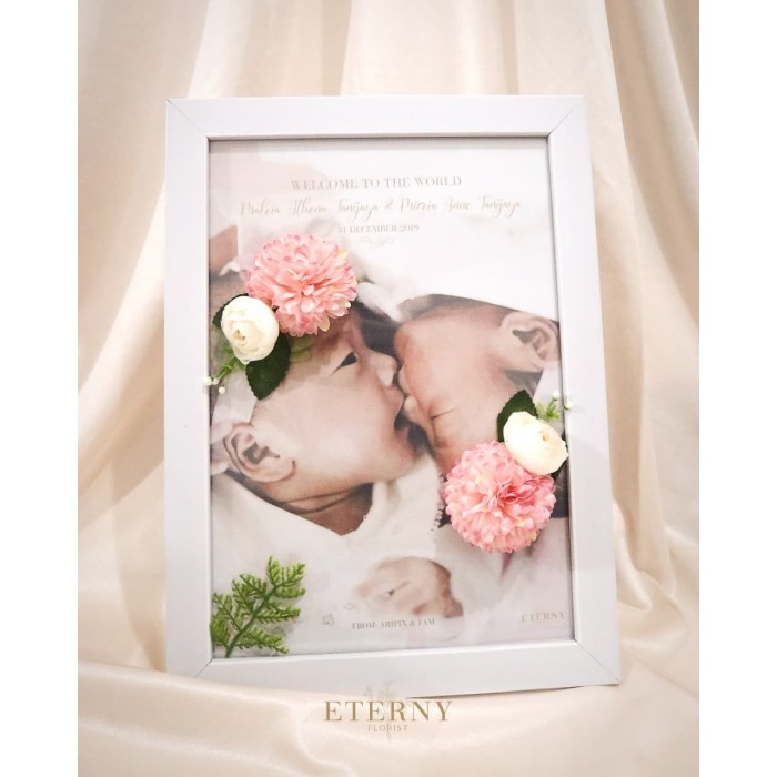 Jual Frame Bunga A4 Custom Frame Bunga Jakarta Utara Eterny Florist Tokopedia