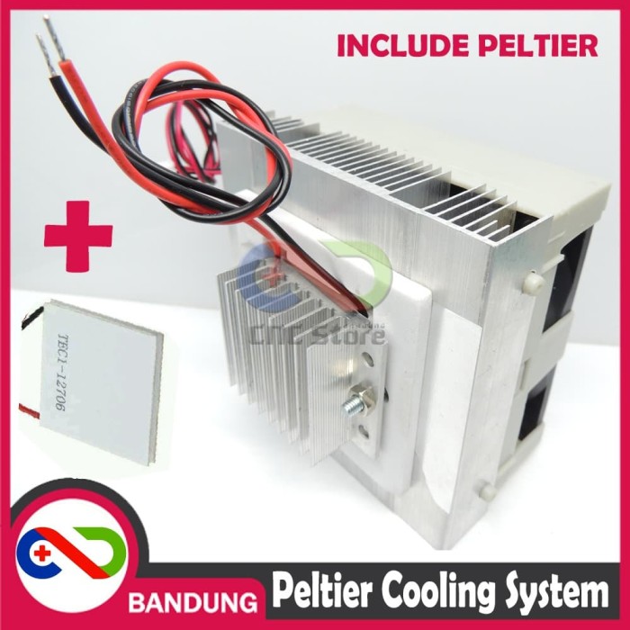 Jual [CNC] PELTIER COOLING SYSTEM KIT PENDINGIN PELTIER HEATSINK