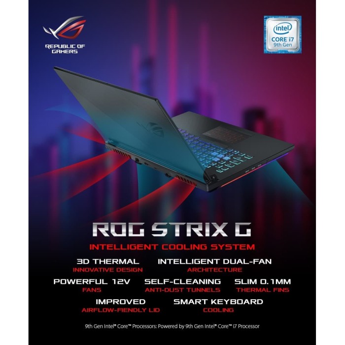 Jual NEW ASUS ROG Strix G G531GT-I765G1T - Kota Medan 