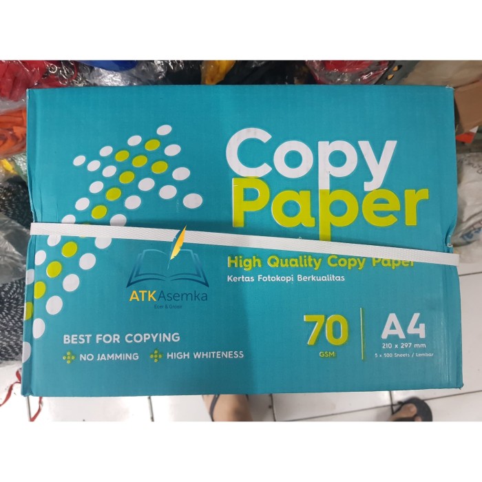 Jual Kertas HVS A4 70 gsm COPY PAPER / Paper One Line