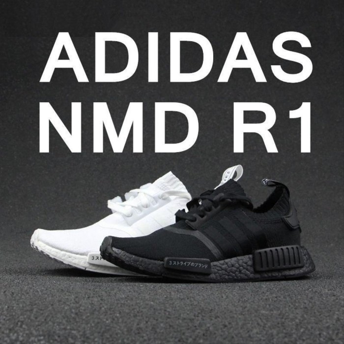 adidas nmd hitam