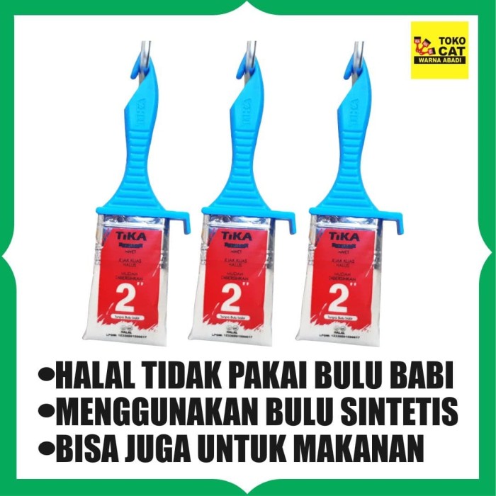 Jual Kuas  Cat  Tembok  Brush Tika 2 inch  Kota Tangerang 