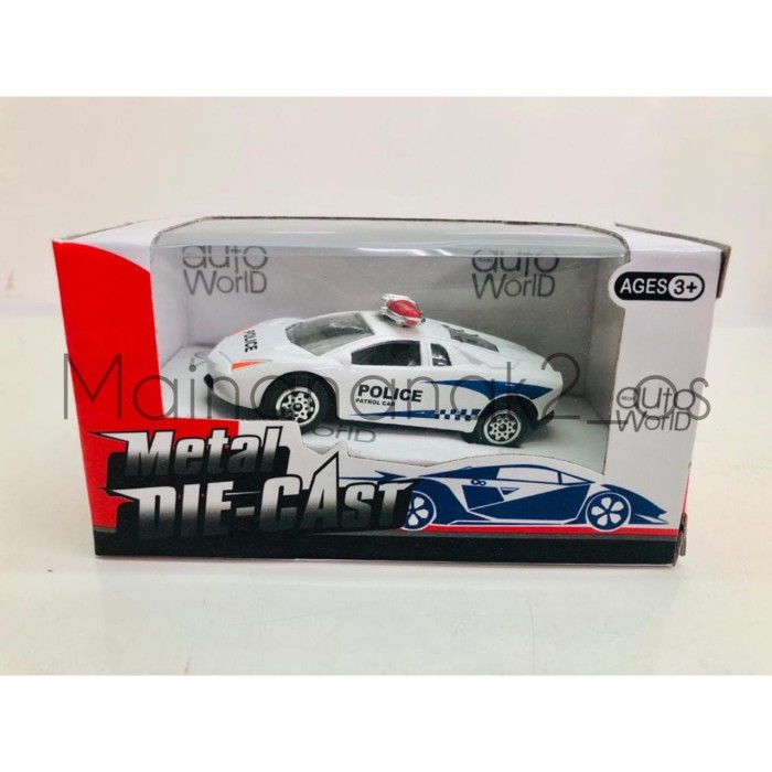 diecast police car