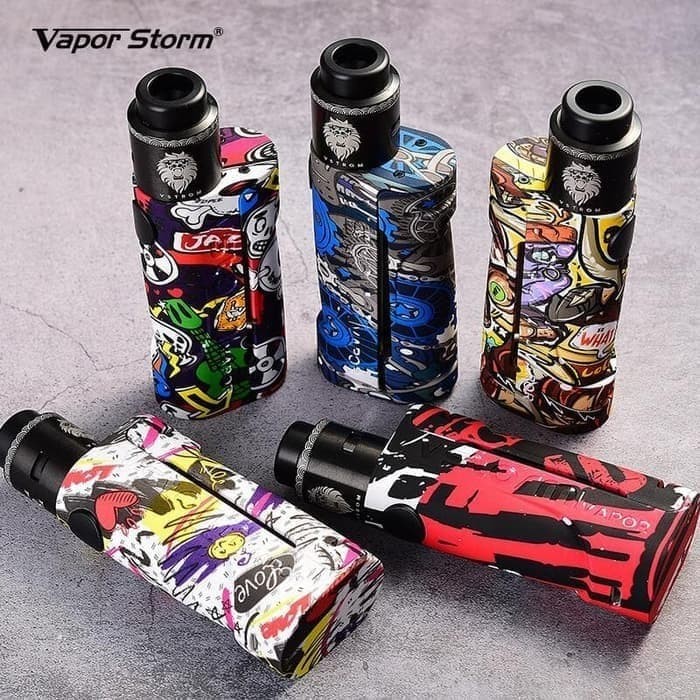 Jual VAPOR STORM ECO KIT 90W TC BOX MOD AUTHENTIC FOR