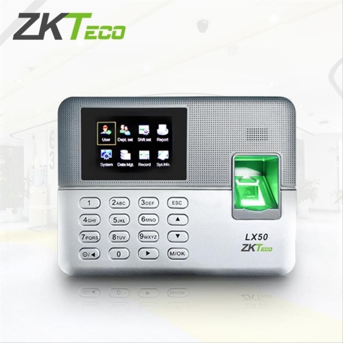 Jual ZKTeco LX50 Fingerprint Time Attendance mesin absensi