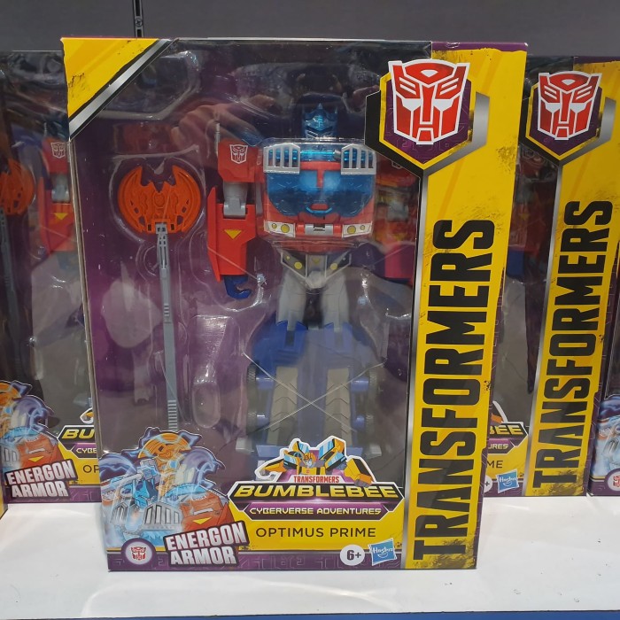 Jual Hasbro Transformers Bumblebee Cyberverse Adventures Optimus Prime Ener Kota Bandung Anicore Tokopedia