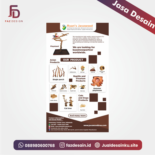 Jual Jasa Desain Katalog Produk Jakarta Pusat Fazdesain Id Tokopedia