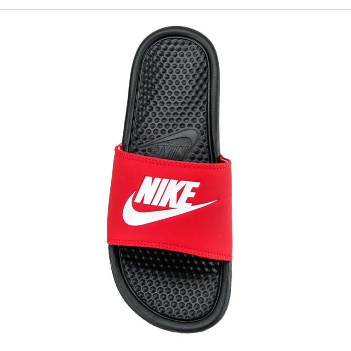 nike slides men red