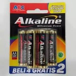 Jual Baterai (Battery) Alkaline ABC Size AA (A2   ) 6 pcs