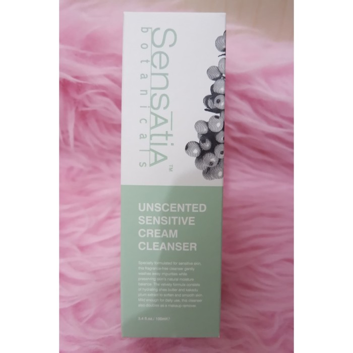 sensatia botanicals unscented sensitive cream cleanser