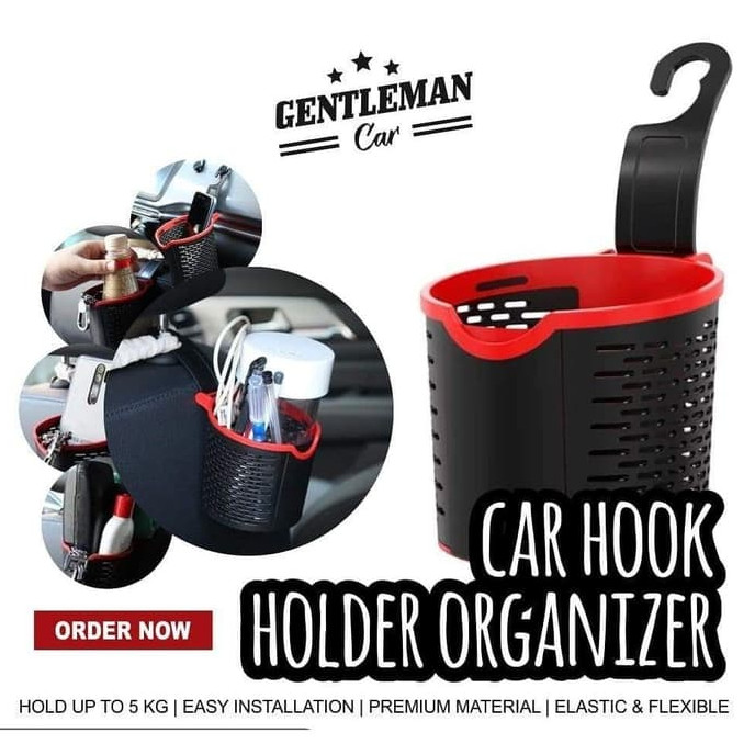 Jual Car Hook Holder Organizer | Gantungan Tempat