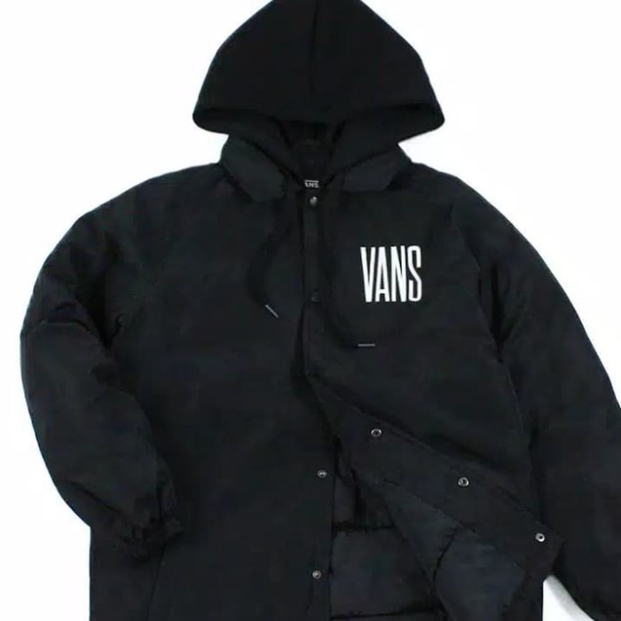 vans jacket black