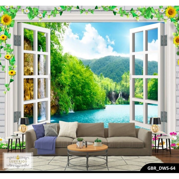 Jual Jual Wallpaper 3d Wallpaper Dinding Custom Pemandangan Alam 4 Murah Jakarta Barat Fathiyah Galleri Tokopedia