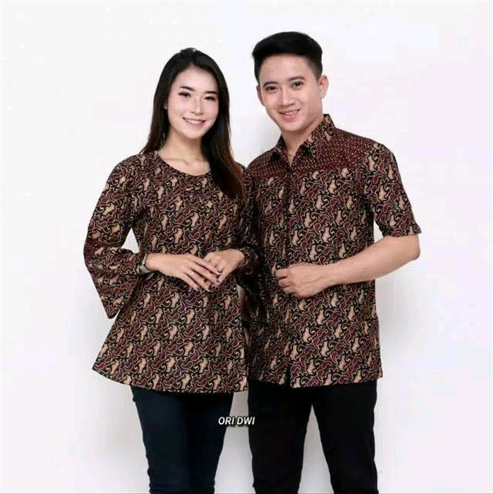 Jual Baju  Batik Seragam Cauple Pria Wanita  Busana  Muslim  