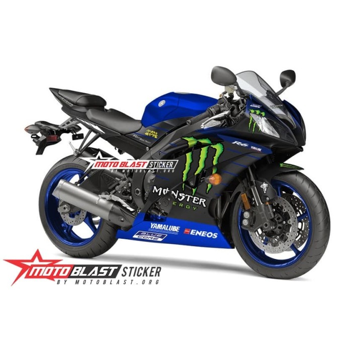 Jual Decal stiker Yamaha R6 Monster GP 2020 - Kab. Badung