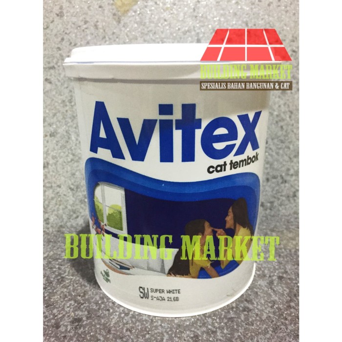 Jual Cat Tembok Avitex Interior  1 Kg Ready Mix Kota 