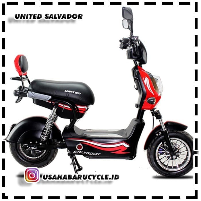 Jual Electric  Bike  Sepeda  Listrik  UNITED SALVADOR Kota 