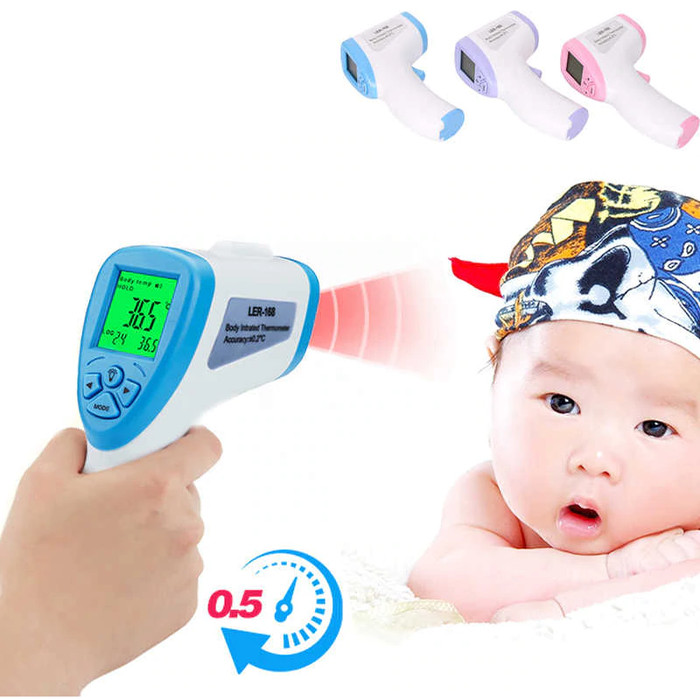 Jual Lerkonn non contact Infared Thermometer Forehead Body