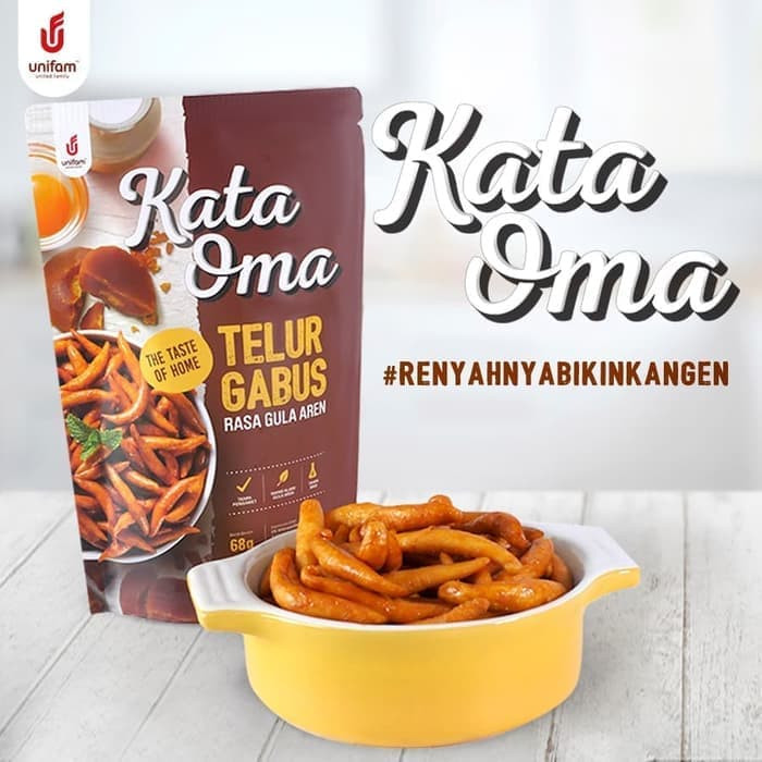 Jual Kata Oma Telur Gabus Gula Aren dan Keju ORIGINAL - Jakarta Barat