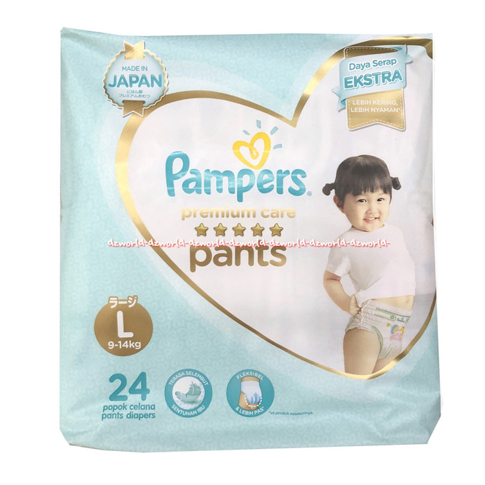 pampers premium large size