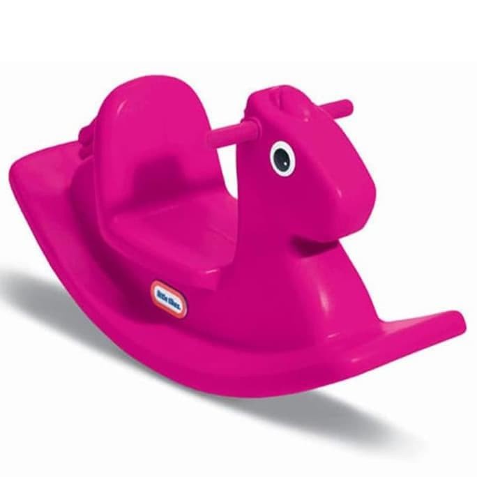 little tikes blue horse rocker