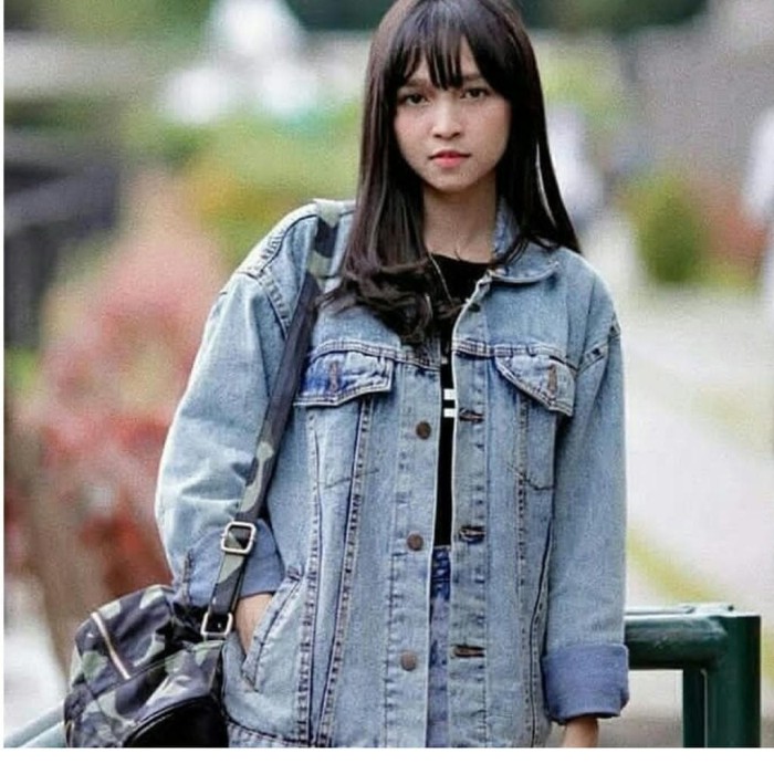 jaket levis oversize