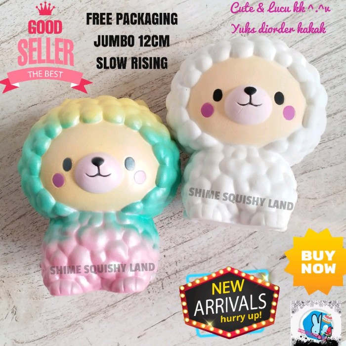 Jual New Squishy Murah Sheep Kab Sidoarjo Muna Shoppp Tokopedia