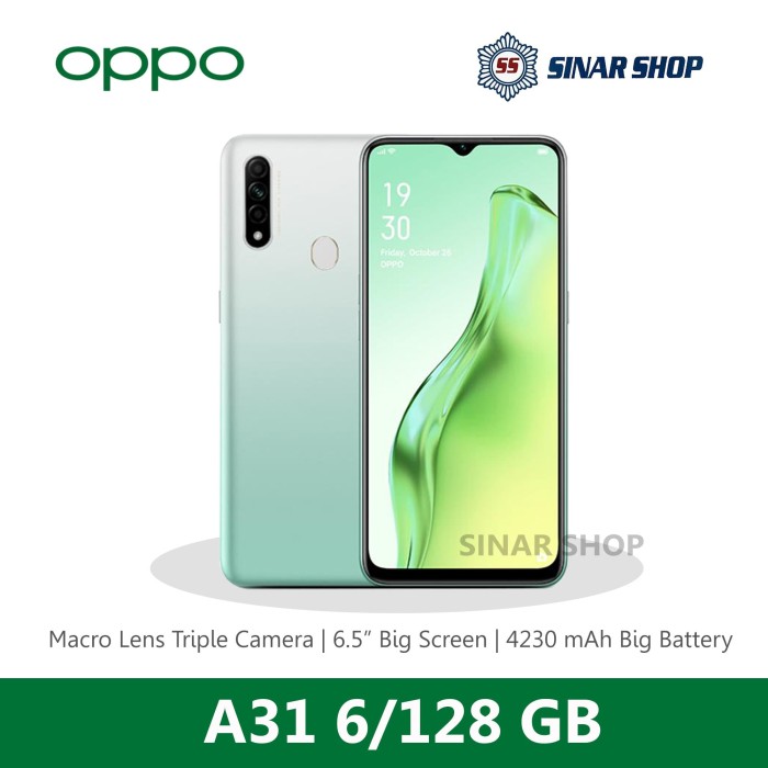 Info ttg Harga Oppo A31 Ram 6 Second Aktual