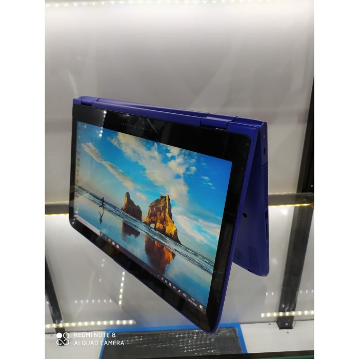 Jual HP Pavilion X360 Blue i3-6100U 4GB 1TB Touchscreen