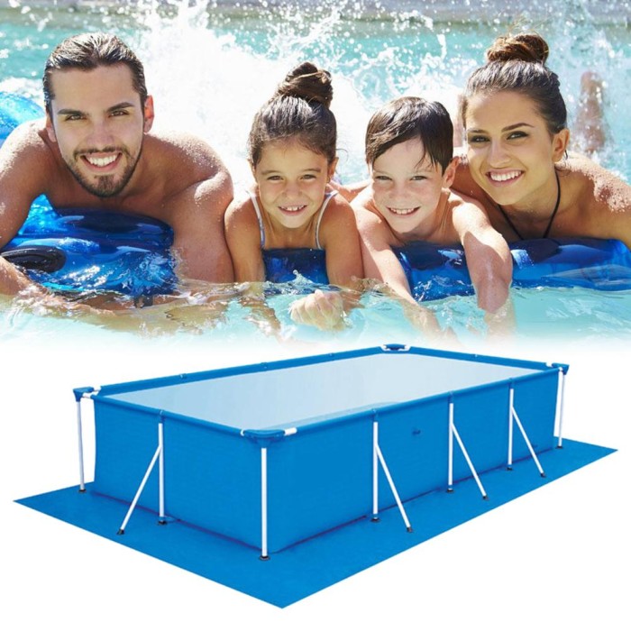 inflatable pool mat