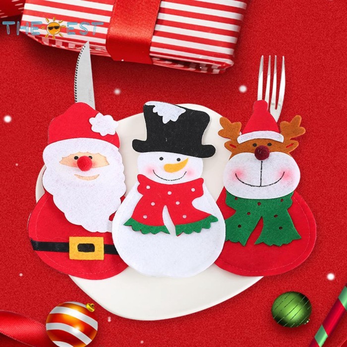 Jual Lucu Tas Pouch Dengan Bahan Non Woven Dan Gambar Santa Claus Jakarta Selatan Apparel 33 Tokopedia