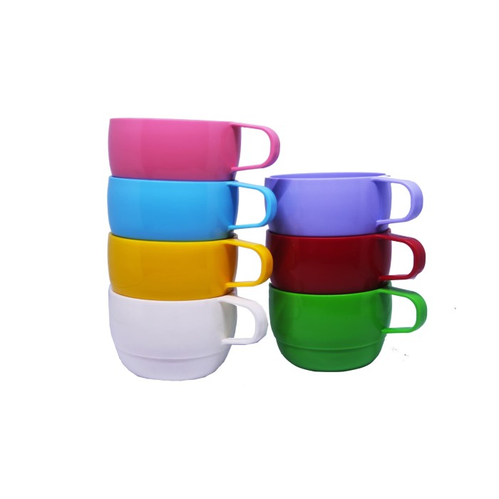 Jual Cangkir Cantik  Plastik  mug gelas plastik  unik PP Food 