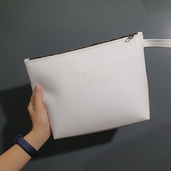Foto Produk Tas Kosmetik / Tas Skin Care / Handbag - Putih dari CubWorld