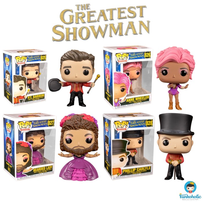 Jual Funko POP! Set Promotion Movies The Greatest Showman [4 items