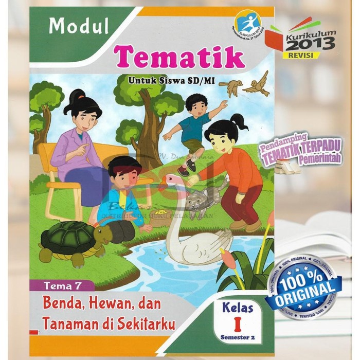 Modul Kelas 1 Sd Kurikulum 2013 Peranti Guru