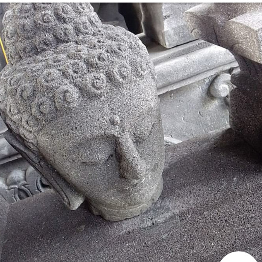 Jual Koleksi Patung Kepala Budha Handmade Dari Batu Alam Asli Kota Semarang Moesanonong Store Tokopedia