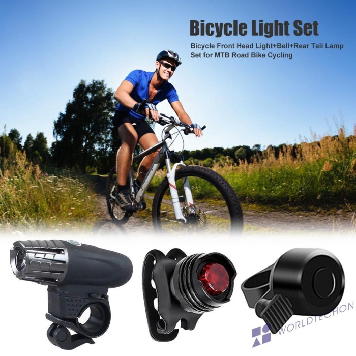 road bike light set