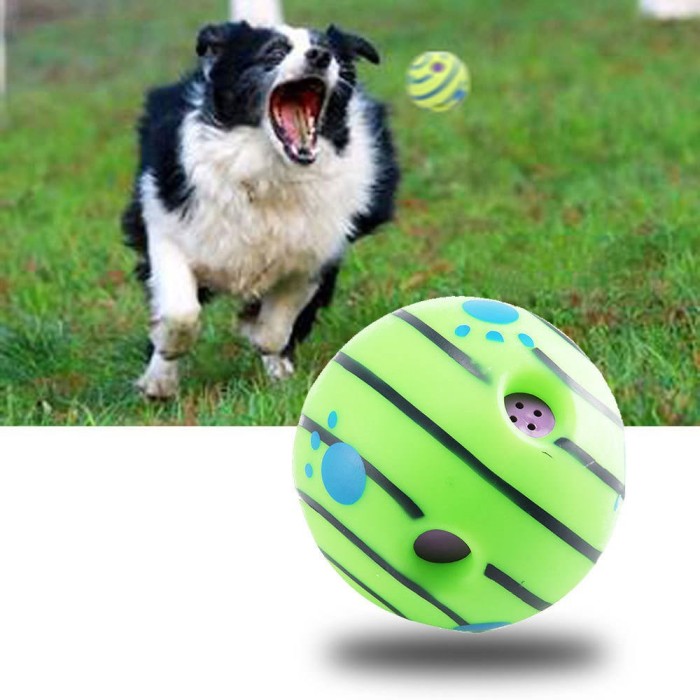 wobble ball dog toy
