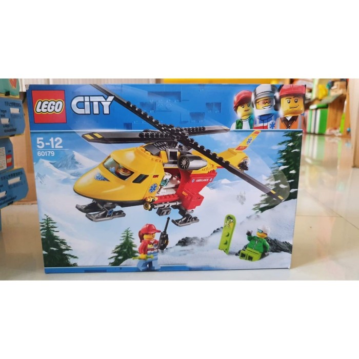 lego city 60179 ambulance helicopter