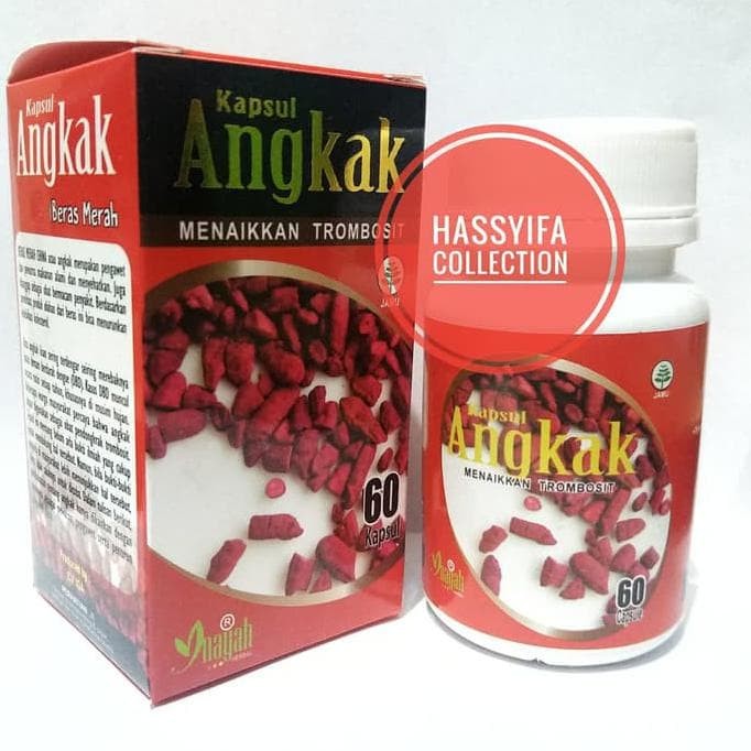 Kapsul Angkak Beras Merah 2c Obat Demam Berdarah