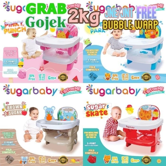 Jual Sugarbaby Folded Booster Seat Bangku Kursi  Makan  