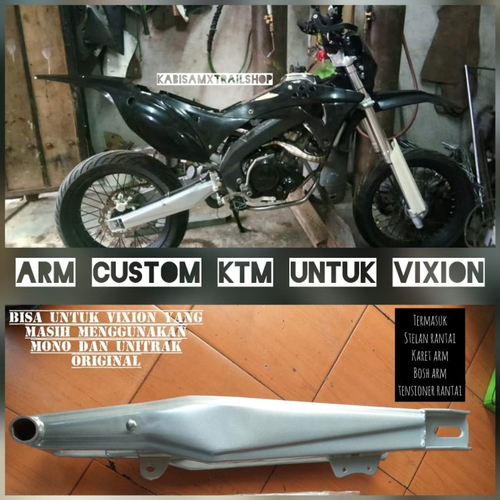 Jual arm trail vixion ktm swing arm vixion trail Kota Bandung