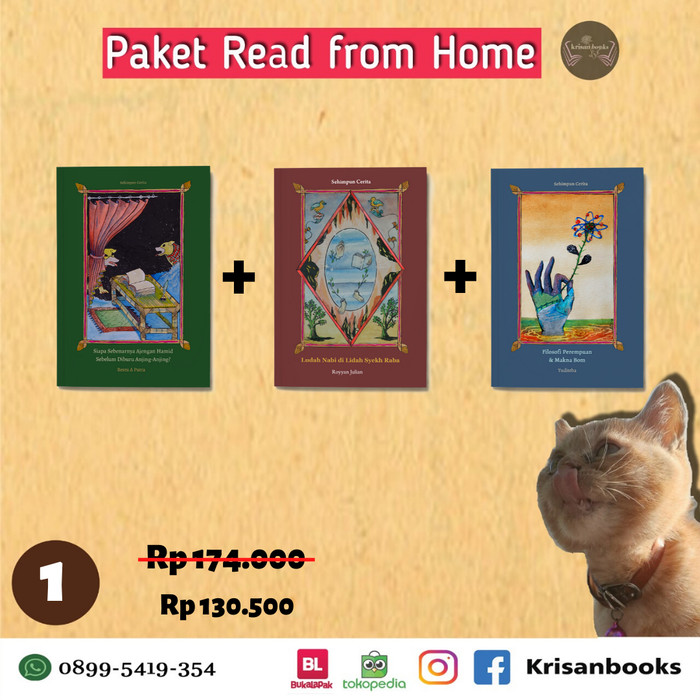 Jual Paket 1 Read From Home Seri 3 Cerpen Kab Sleman Krisanbooks Tokopedia