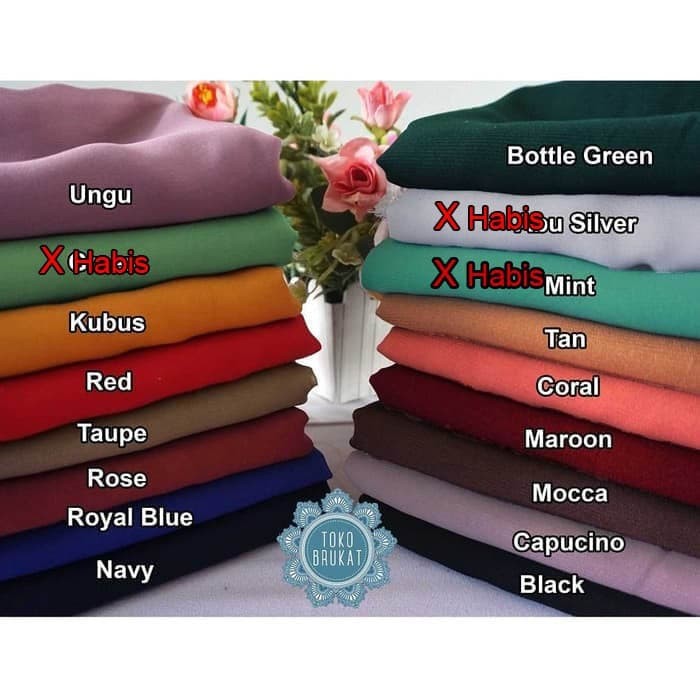 Jual kain hycon / kain hycon korea / kain chiffon korea