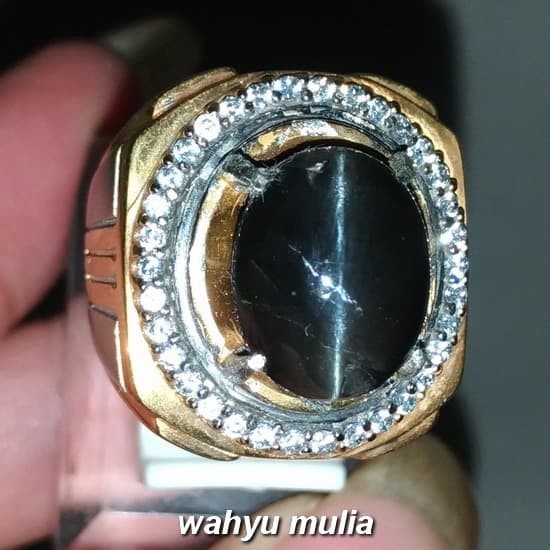 Jual Cincin Batu Akik Mata Kucing Hitam Cat Eye Scapolite Asli Kode 1707 Kota Surakarta Wahyu Mulia Permata Tokopedia