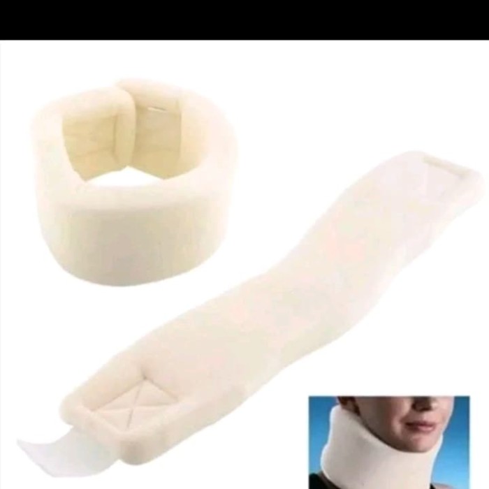 Foto Produk cervical collar/ penyangga leher/ penahan cidera leher dari warung kayana
