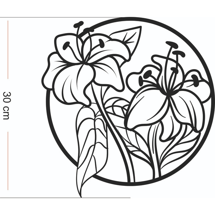 Jual Dekorasi Hiasan Dinding Flower Bunga Hiasan Ukiran Cantik