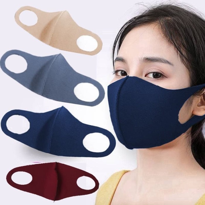 Jual Masker  Bahan Wajah  Mulut  Washable Earloop Mask Masker  