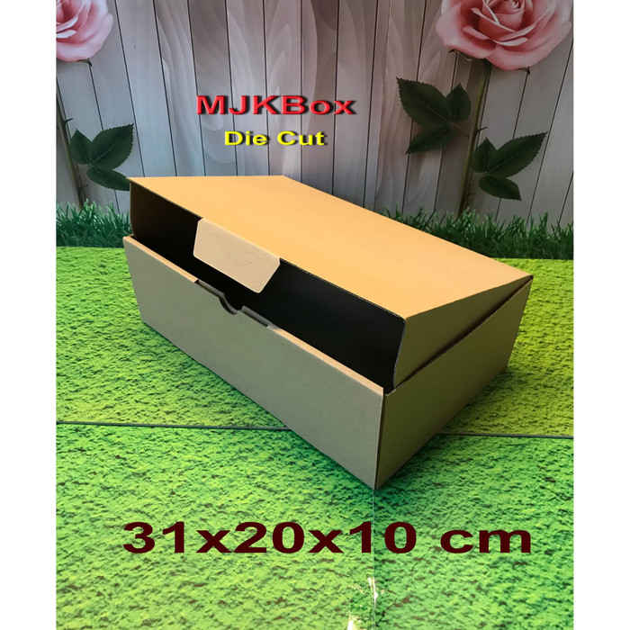 Jual Kotak kardus  Uk 31x20x10 cm Die Cut Jakarta 