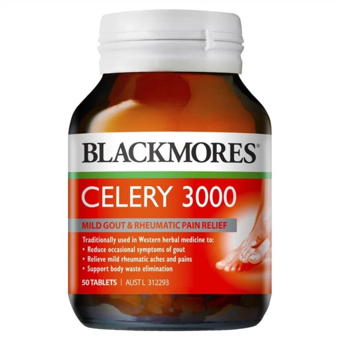 Jual Blackmores Celery 3000 50 Tablets - Jakarta Barat